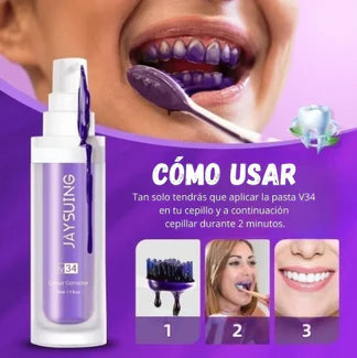 Blanqueador Dental Morada v34