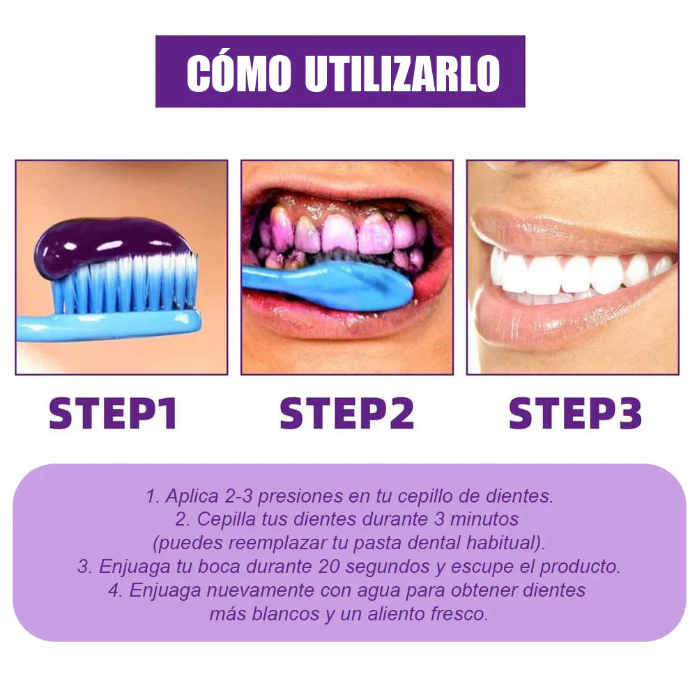 Blanqueador Dental Morada v34